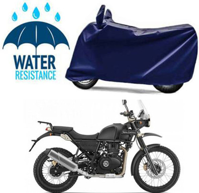 RONISH Waterproof Two Wheeler Cover for Royal Enfield(Himalayan, Blue)