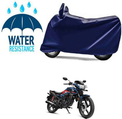 RONISH Waterproof Two Wheeler Cover for Honda(SP 125, Blue)