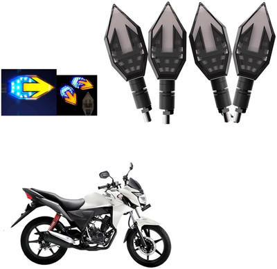 COMICAL Front, Rear LED Indicator Light for Honda CB Twister(Blue, Yellow)