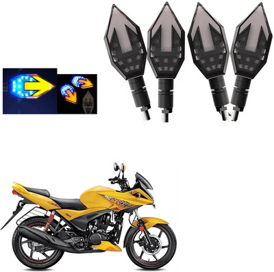 COMICAL Front, Rear LED Indicator Light for Hero Ignitor(Blue, Yellow)