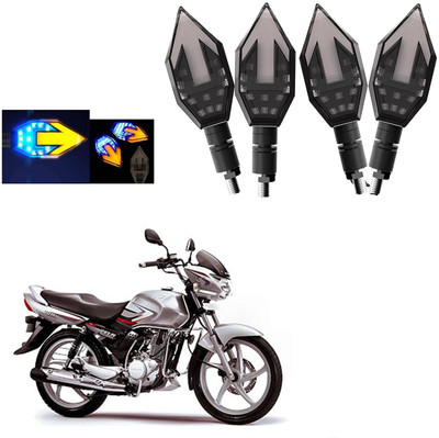 COMICAL Front, Rear LED Indicator Light for Suzuki Zeus(Blue, Yellow)