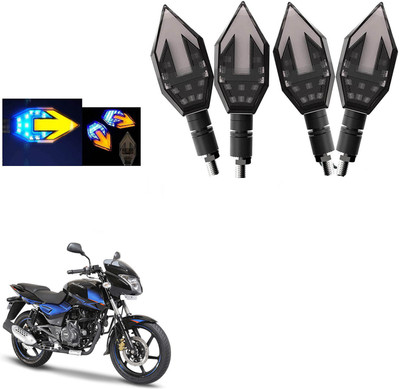 COMICAL Front, Rear LED Indicator Light for Bajaj Pulsar 150 DTS-i(Blue, Yellow)
