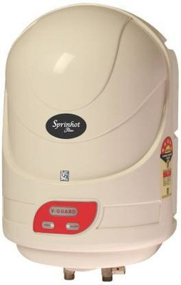 V-Guard sprinhot_plus 10 L Storage Water Geyser(IVORY)