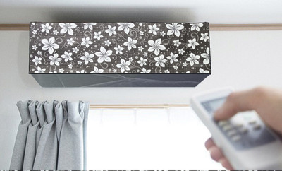 GREAT FASHION Air Conditioner  Cover(Width: 101 cm, Multicolor)
