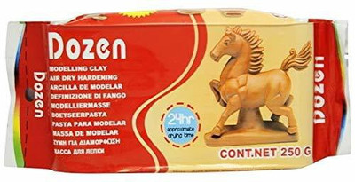 Levin Dozen Modelling Clay Air Hardening 250 Grams Art Clay(250 g)