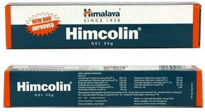 HIMALAYA Himcolin Gel 30g X 3 = 90g(Pack of 3, 90 g)