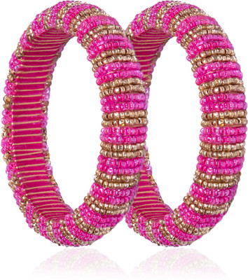Mamon Creations Plastic Bangle Set(Pack of 2)