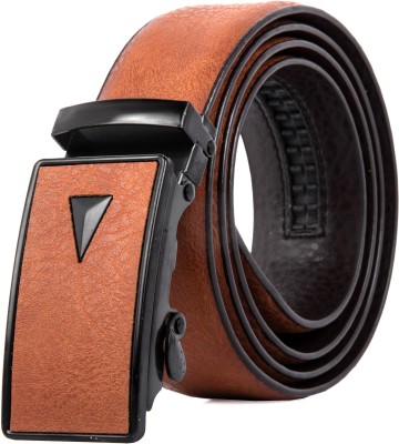 ZACHARIAS Men Casual, Formal Tan Artificial Leather Belt