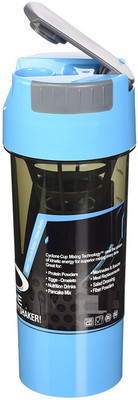 SWISS WONDER 494 ml Tritan Shaker(Pack of 1, Blue)