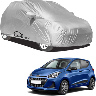 60% OFF on AutoFurnish Car Cover For Hyundai i10 (With Mirror Pockets)(Silver, For 2014 Models) 60% OFF on AutoFurnish Car Cover For Hyundai i10 (With Mirror Pockets)(Silver, For 2014 Models)