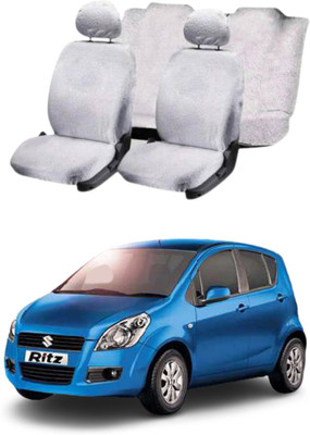Chiefride Cotton Car Seat Cover For Maruti Ritz(All Detachable Headrest, Without Back Seat Arm Rest, 5 Seater, 2 Back Seat Head Rests)