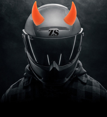 AXWee Helmet Mohawk for Bike(Orange)