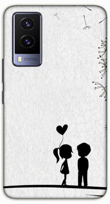 iprinto Back Cover for VIVO V21E, VIVO V21E 5G I Love You Back Cover(White, Dual Protection, Silicon, Pack of: 1)