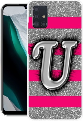 ROSSY Back Cover for Samsung Galaxy A71(Silver, Pink, Grip Case, Silicon, Pack of: 1)