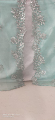 MVFASHIONHUB Net Embroidered, Embellished Women Dupatta