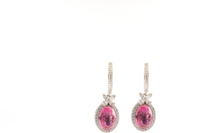 label inc SKS001ROSE Swarovski Crystal Metal Drops & Danglers