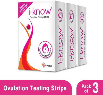 i-know for women Planning Pregnancy Ovulation Kit(15 Tests, Pack of 3)
