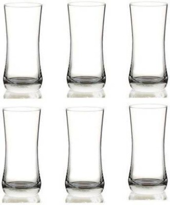 goblet (Pack of 6) 32 Glass Set Water/Juice Glass(1000 ml, Glass, Clear)