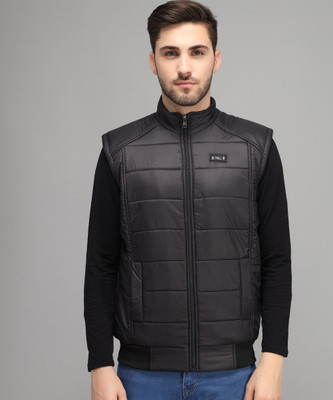 HEMLOCK Half Sleeve Solid Men Jacket