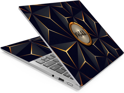Anweshas Dell Golden Embossed Pyramid Full Panel Laptop Skins Upto 15.6 inch - No Residue, Bubble Free - Removable HD Quality Printed Vinyl/Sticker/Cover Self Adhesive Vinyl Laptop Skin Compatible for 15.6 inch(Theme: NA) Anweshas Dell Golden Embossed Pyramid Full Panel Laptop Skins Upto 15.6 inch - No Residue, Bubble Free - Removable HD Quality Printed Vinyl/Sticker/Cover Self Adhesive Vinyl Laptop Skin Compatible for 15.6 inch(Theme: NA)