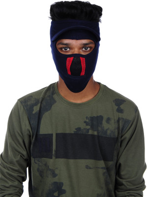 IM UNIQUE Black Bike Face Mask for Men & Women(Size: Free,  Balaclava)