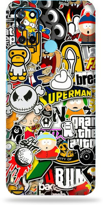 BUGGU realme7i Mobile Skin(Ultra Super Sticker Bombing Skin With High Matte Finish., Mobile Skin (Back+Side+Camera))