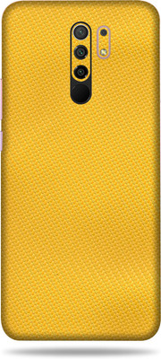 LAMHA Redmi 9 Prime Mobile Skin(Ultra Super Yellow Carbon fiber skin With High Matte Finish., Mobile Skin (Back+Side+Camera)) LAMHA Redmi 9 Prime Mobile Skin(Ultra Super Yellow Carbon fiber skin With High Matte Finish., Mobile Skin (Back+Side+Camera))