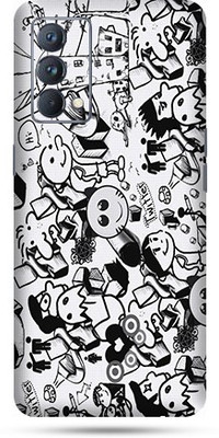 OggyBaba realme gt master edition Mobile Skin(Doodle Skin Matte Finish)