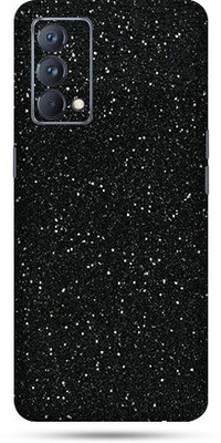 OggyBaba realme gt Mobile Skin(Coal Black Glitter Skin Matte Finish)
