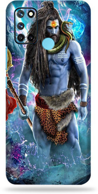 LAMHA Realme 7i Mobile Skin(Ultra Super Mahadev High Matte Finish.)