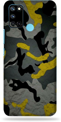 LAMHA Realme 7i Mobile Skin(Ultra Super Camo Yellow High Matte Finish.)