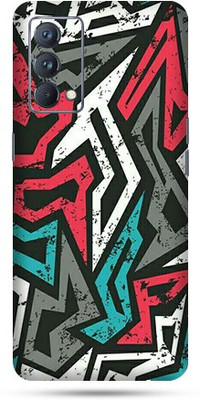 OggyBaba realme gt master edition Mobile Skin(Abstract Mad Angle Skin Matte Finish)