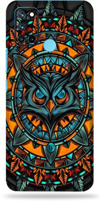 LAMHA Realme 7i Mobile Skin(Ultra Super Mighty Owl High Matte Finish.,.)