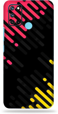 LAMHA Realme 7i Mobile Skin(Ultra Super Abstract Lines High Matte Finish.)