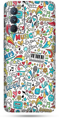 OggyBaba realme gt master edition Mobile Skin(Music Graffiti Skin Matte Finish)