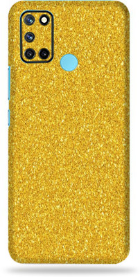 AsSkin Realme 7i Mobile Skin(Ultra Golden Glitter Skin With High Matte Finish.,)