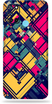 LAMHA Realme 7i Mobile Skin(Ultra Super Pattern Lines High Matte Finish.,.)