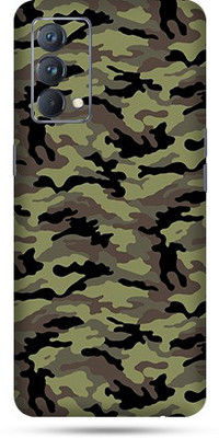 OggyBaba realme gt master edition Mobile Skin(Military Green Camouflage Skin Matte Finish)