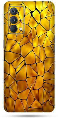 OggyBaba realme gt master edition Mobile Skin(Yellow Pebbles Skin Matte Finish)