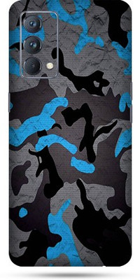 OggyBaba realme gt master edition Mobile Skin(Military Blue Camouflage Skin Matte Finish)