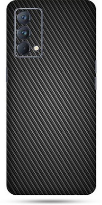 OggyBaba realme gt Mobile Skin(Charcoal Black Carbon Fibre Skin Matte Finish)