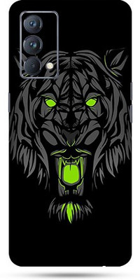 OggyBaba realme gt Mobile Skin(Green Tiger Skin Matte Finish)