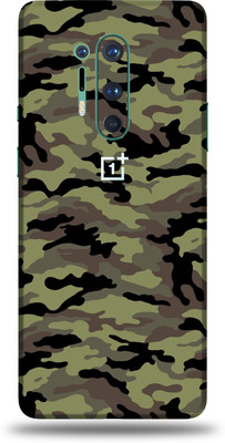 Jeeva Creation Oneplus 8Pro, one plus 8 pro Mobile Skin(Ultra Super Military Green Camouflage Skin With High Matte Finish.)