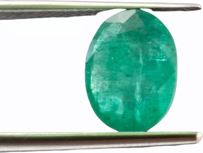 HAYAATGEMS Natural Emerald PANNA 7.75 Carat 8.50 RATTI Size Oval Shape Cut Faceted Loose Gemstone Emerald Stone