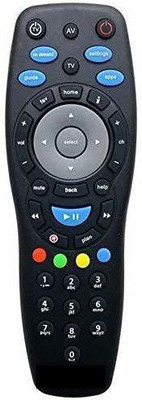 Akshita DTH DTH Set Top Box Remote with Recording Feature, Compatible with SD/HD/HD+/4K DTH Set Top Box Remote Control ( Chake Image With Old Remote ) TATA SKY Remote Controller(Black) Akshita DTH DTH Set Top Box Remote with Recording Feature, Compatible with SD/HD/HD+/4K DTH Set Top Box Remote Control ( Chake Image With Old Remote ) TATA SKY Remote Controller(Black)