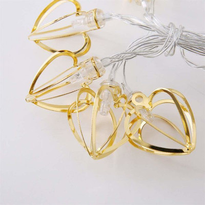 HexaGear 14 LEDs 1.3 m Yellow, Gold Steady Heart Rice Lights(Pack of 1)