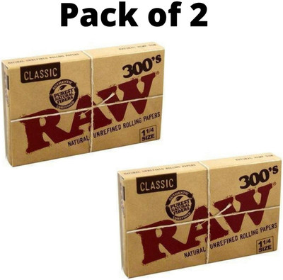 RAW CLASSIC Rolling Paper(Pack of 2)