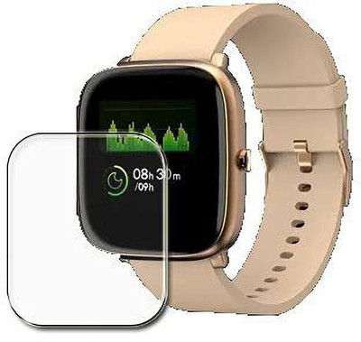 VPrime Edge To Edge Screen Guard for vtx Noise ColoGLit Quble Smart Watch [ यह घड़ी नहीं है, केवल स्क्रीन गार्ड है ](Pack of 2)