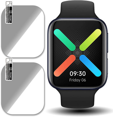 VPrime Edge To Edge Screen Guard for EX:-Oppo watch 2 46mm(Pack of 2)