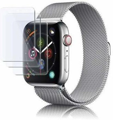 VPrime Edge To Edge Screen Guard for Risto Apple watch series 4 aluminium 40MM [ यह घड़ी नहीं है, केवल स्क्रीन गार्ड है ](Pack of 2)
